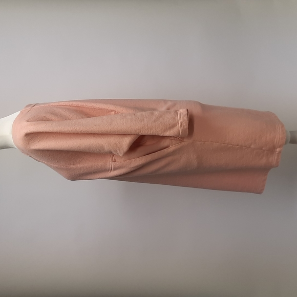 Holding Horses by Anthropologie Peach Sweatshirt Dolman Dress, Size XSP - Picture 4 of 6